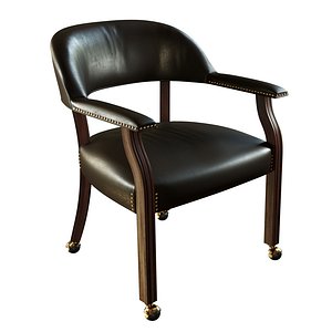 3D model steve silver chair