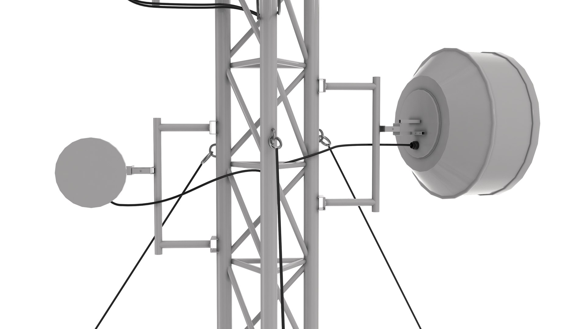 Cellular Towers Collection Model - TurboSquid 2204736