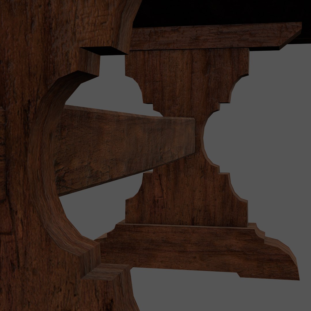 3d Gothic Table
