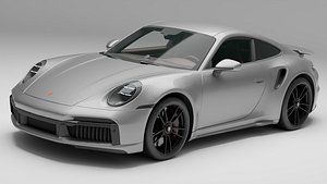 Porsche 911 Turbo S 2025 3D model