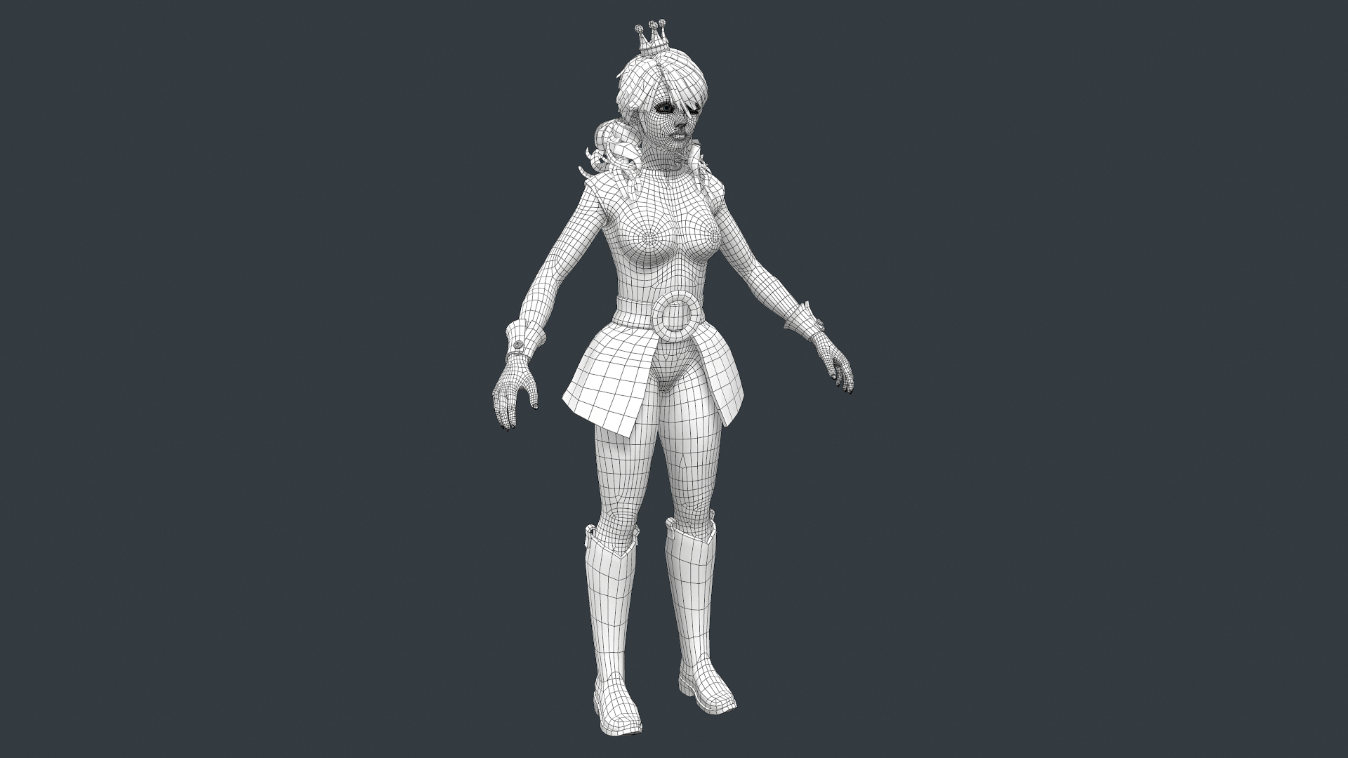 3D PopStar Girl Model - TurboSquid 2090047