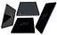 Schwarzes Shark Pad 6 Grau