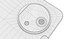 Schwarzes Shark Pad 6 Grau