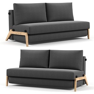 Innovation Living ILB 500 160 Sofa Bed Lacquered Oak model