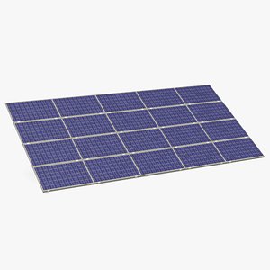 3D Polycrystalline Solar Panel
