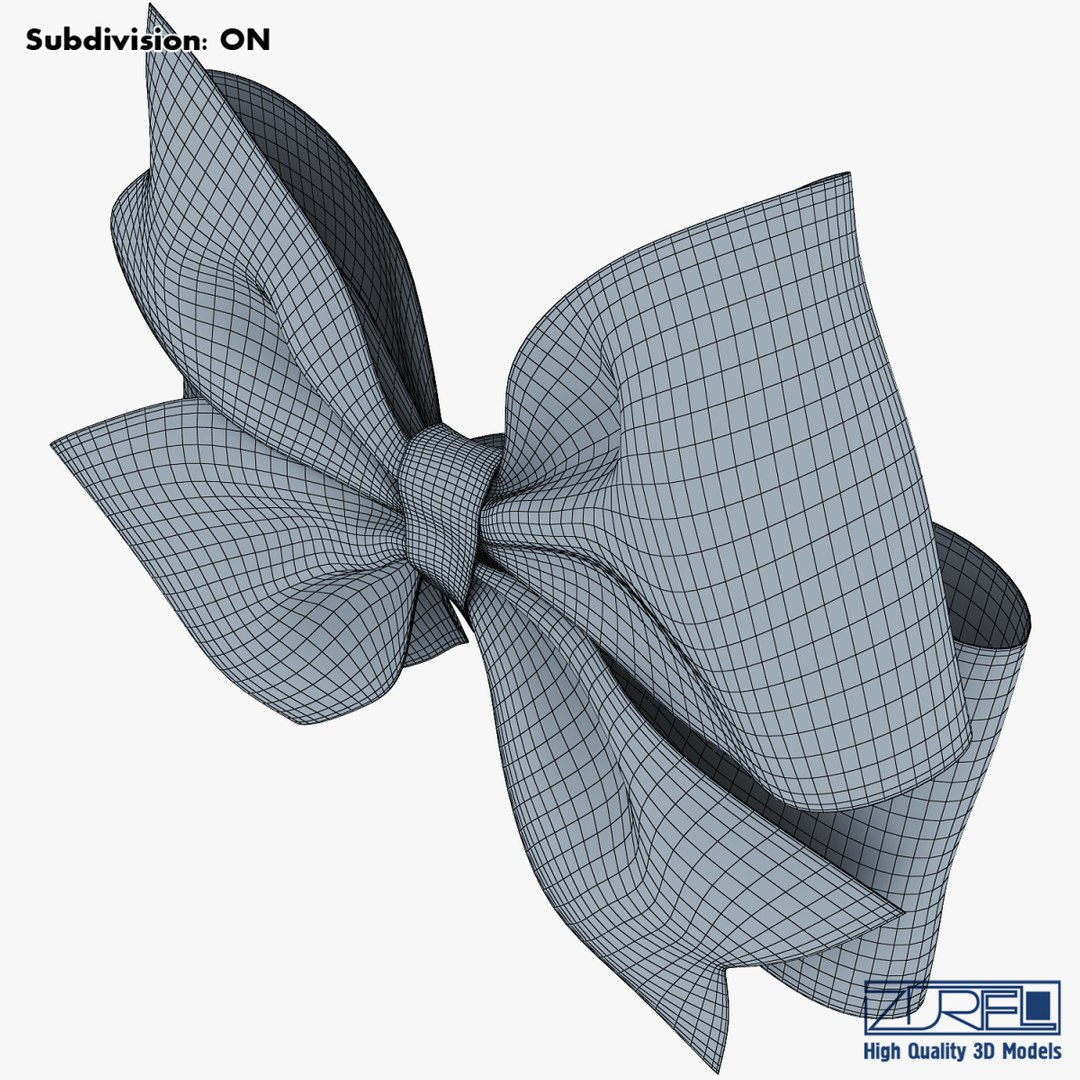 3d model bow v 2