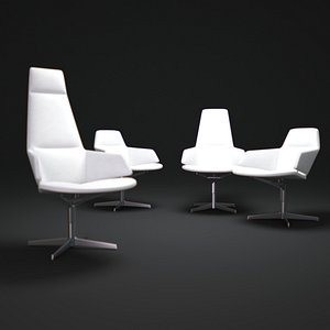 aston-direction-swivel-armchair 3d obj