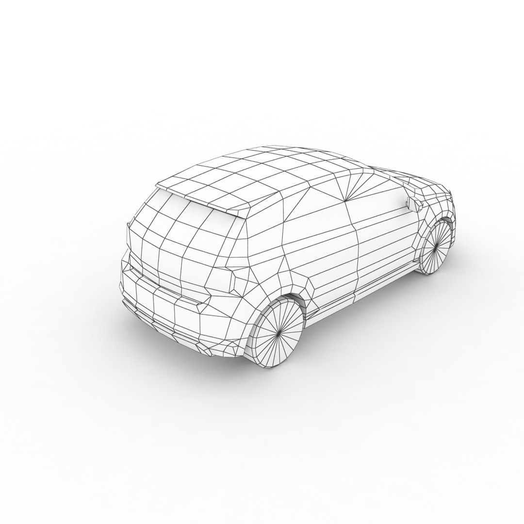 2017 Polo R-line 3D Model - TurboSquid 1396636