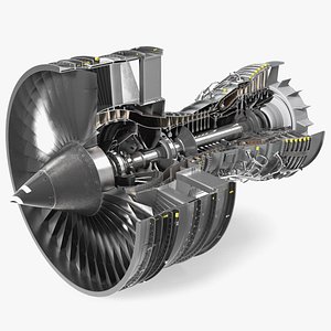 Jet Engine 3D Models for Download | TurboSquid