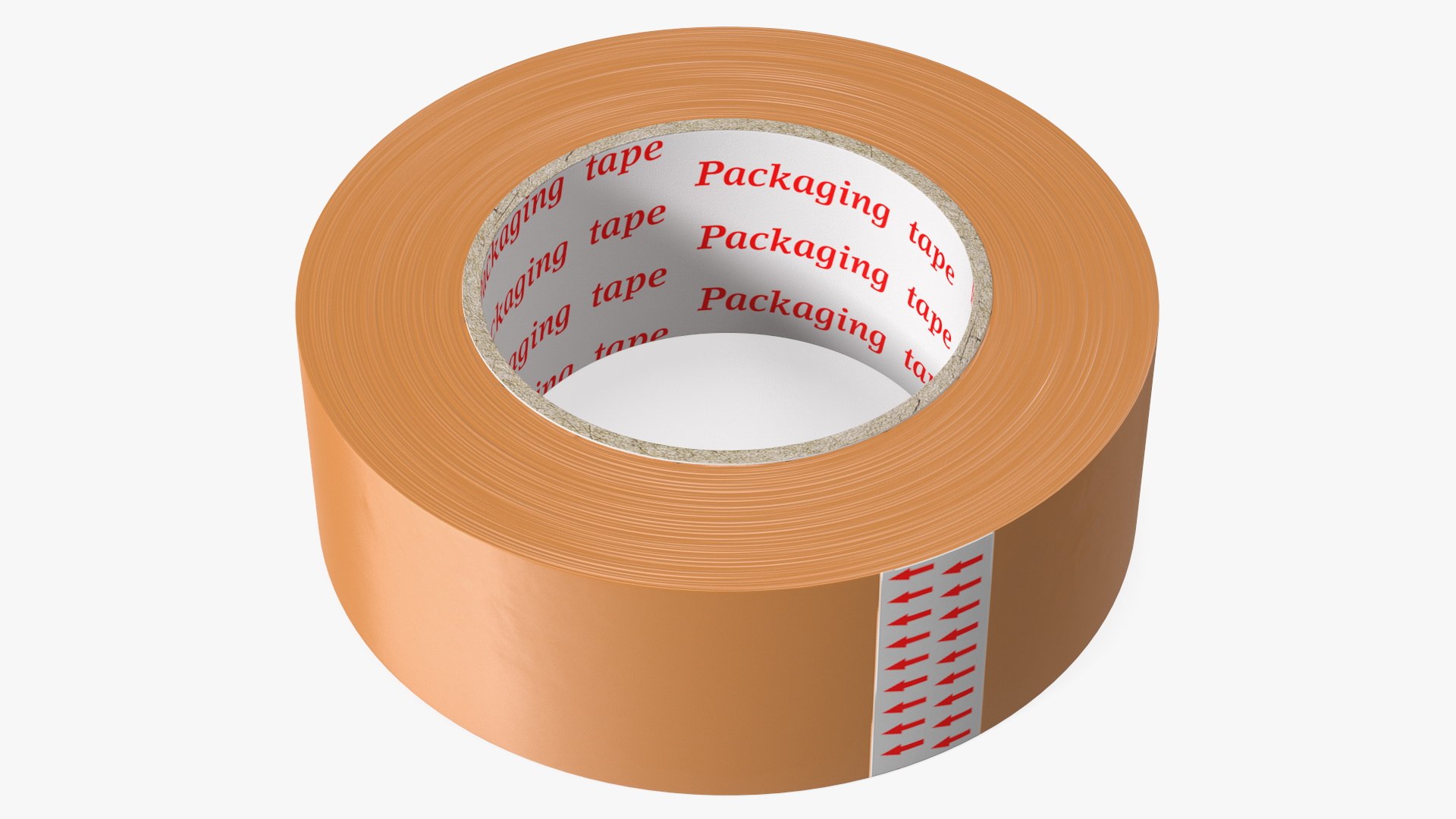 3D Scotch Tape Large Roll Brown - TurboSquid 1827158