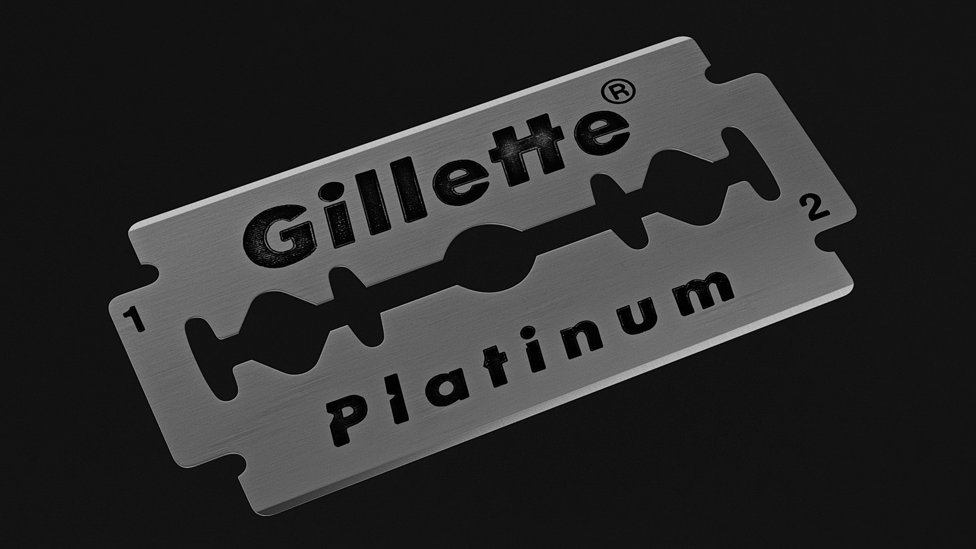 3D Razor Blade Gillette - TurboSquid 1945002