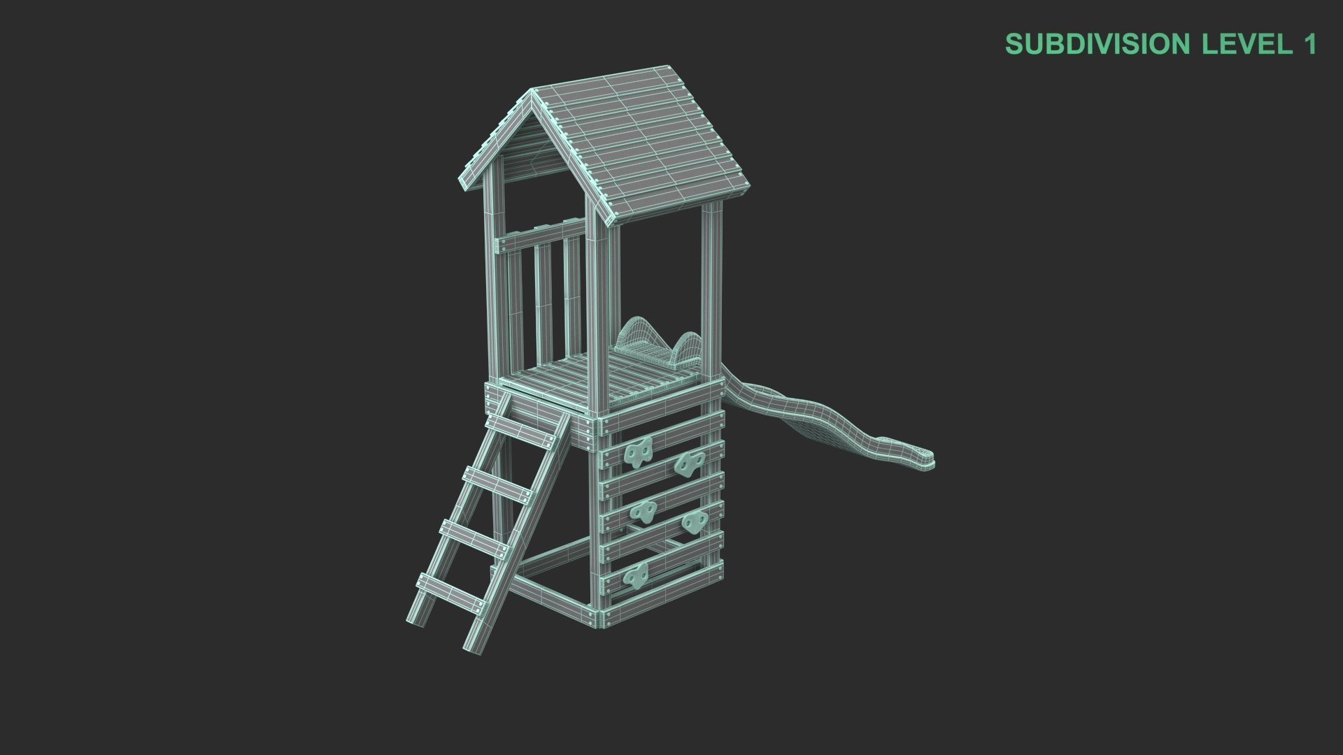 Playground Slide Model - TurboSquid 2336091