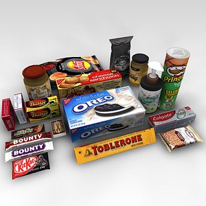 3D Food Packaging Collection
