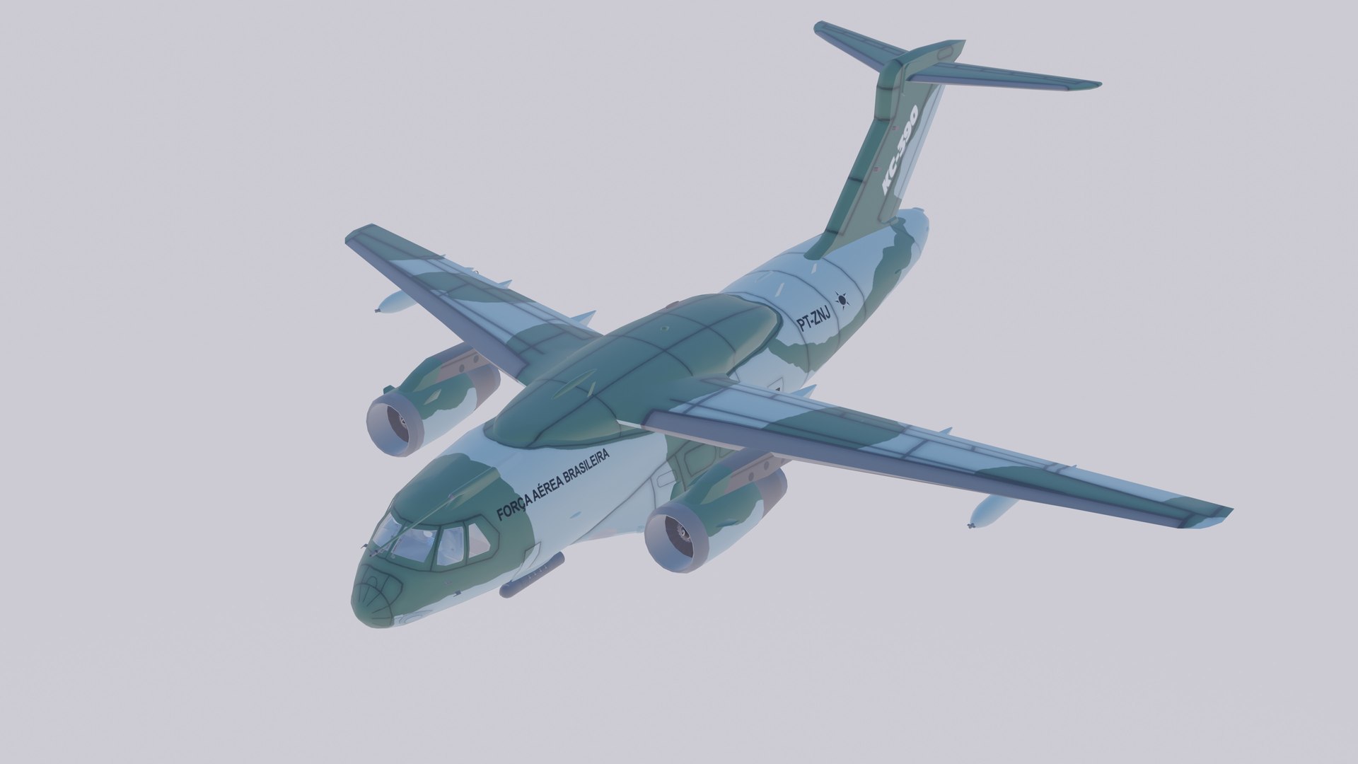 Embraer KC-390 Millennium FAB 3D Model - TurboSquid 2060950