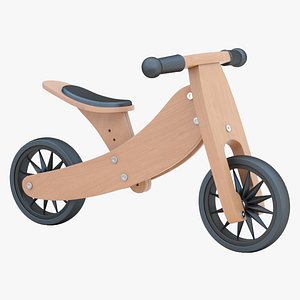 Kinderfeets Tiny Tot Balance Bike 3D model