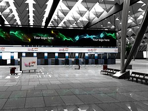 3ds max airport