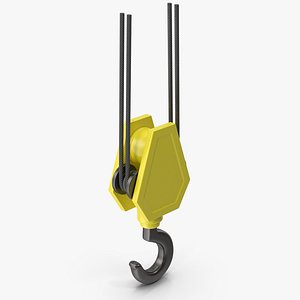3D Hanging Crane Hook