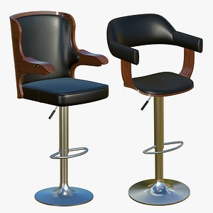Stool Chair V96 3D model