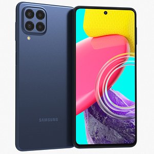 3D Samsung Galaxy M53 Blue