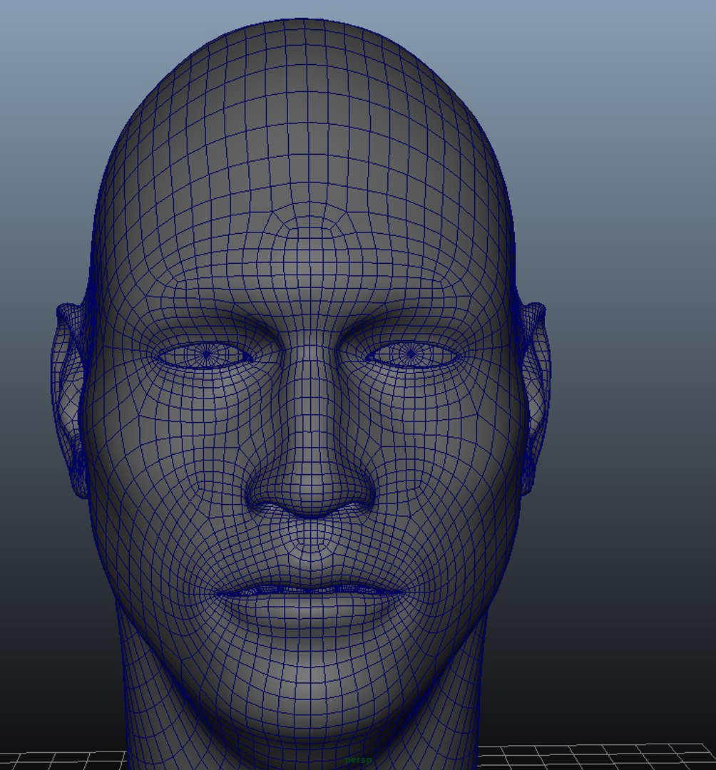 Uv Head 3d Model