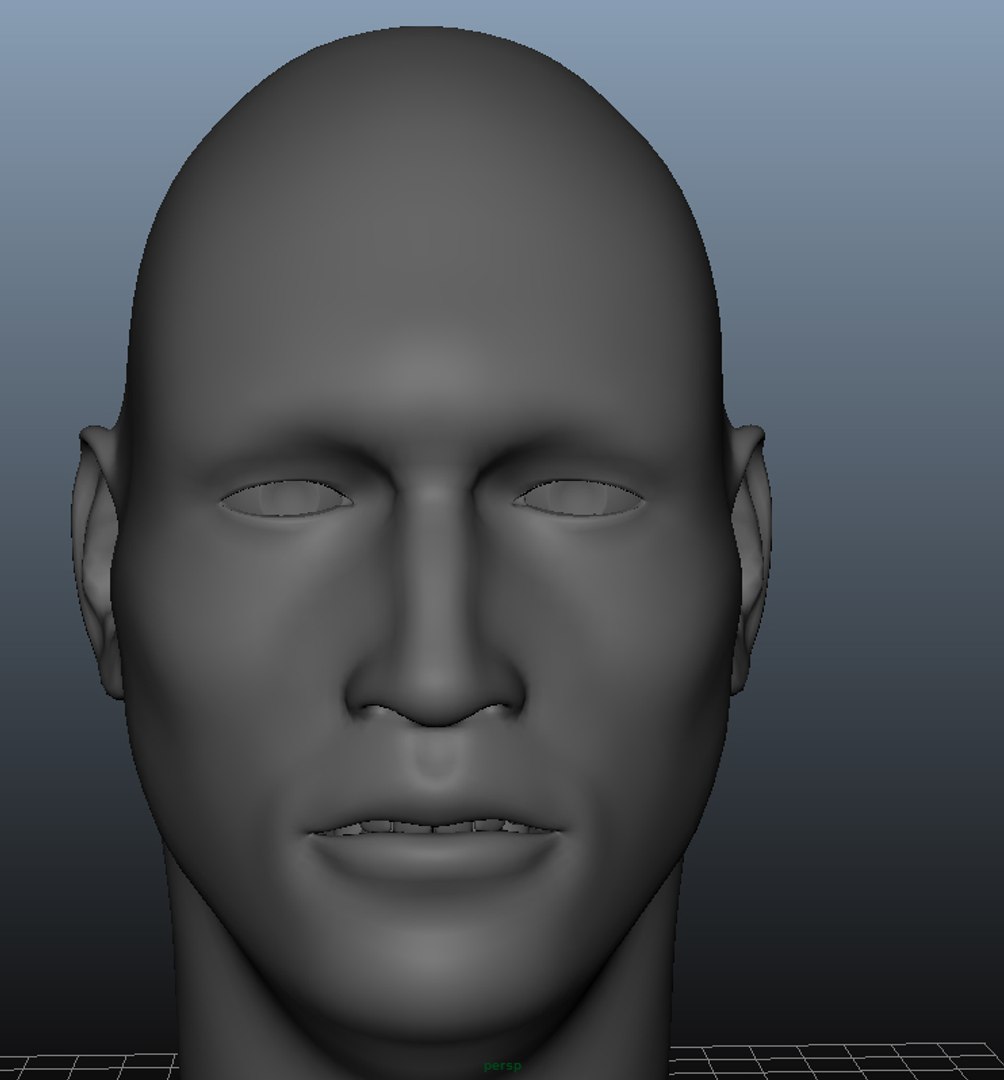 Uv Head 3d Model