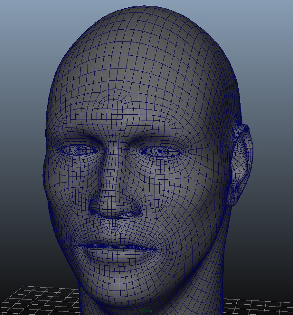 Uv Head 3d Model