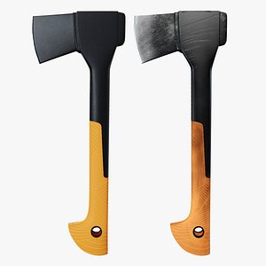 Small modern axe - new and used look 3D