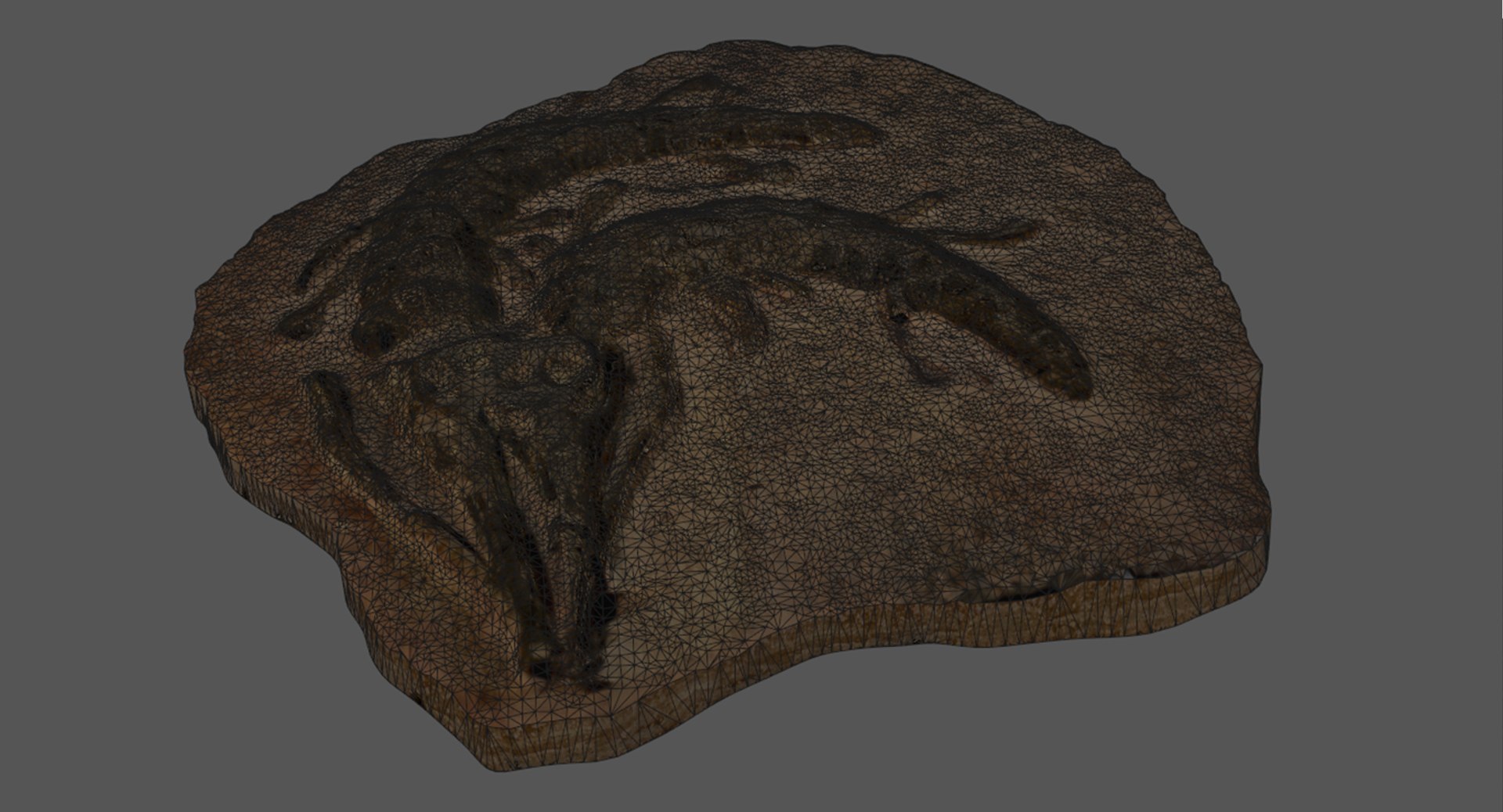 3D crocodile fossil https://p.turbosquid.com/ts-thumb/5Y/vTQ6ry/AtBtN7tC/wireframe3/png/1562373894/1920x1080/fit_q87/21d5c6a9875ad1c19c8f9a6908692273a7d1b672/wireframe3.jpg
