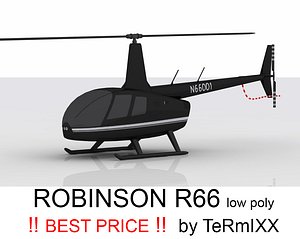 Robinson R66 BLACK