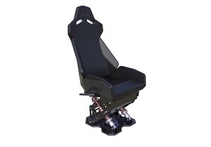 Heavy Shock Absorber Seat 7 3D model