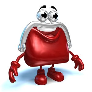 coin purse cartoon character max