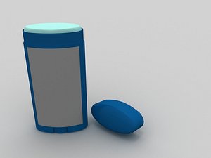 deodorant stick 3d lwo