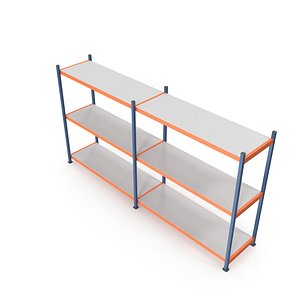 industrial shelf 3D