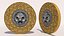 3D Mayan dial coin prehistoric God- Fire