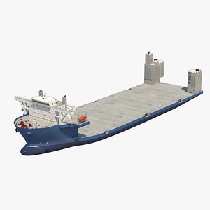 heavy lift vessel 3d max