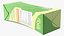 3D Small Aseptic Carton Mockup Green
