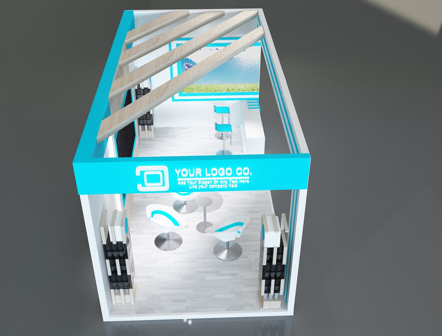3D Booth Exhibition Stand c41 model https://p.turbosquid.com/ts-thumb/5Z/GmwiXf/b3/3/jpg/1693696037/1920x1080/fit_q87/3d817fbb6c652a0f7841b62b234b4cd657e0a0aa/3.jpg