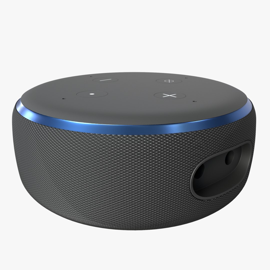 Amazon Echo Dot 3rd Generation 3D model - TurboSquid 1966230