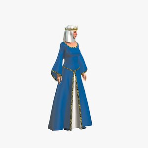 Dress Medieval 3D