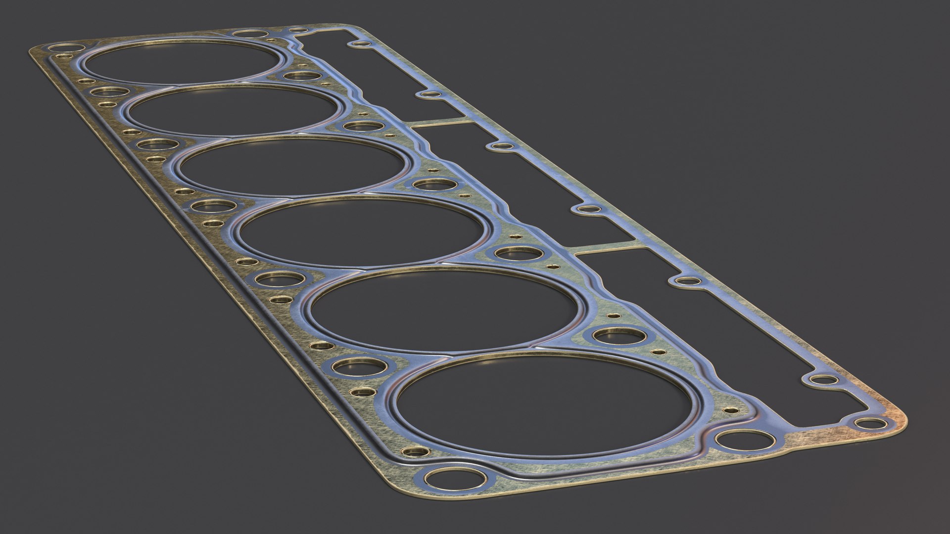 Head Gasket 325D 6 Cylinder Brass model https://p.turbosquid.com/ts-thumb/5Z/HzQKvy/FR/headgasket325d6cylinderbrassvray3dmodel004/jpg/1676954687/1920x1080/fit_q87/4d3d0f345d0c054eba2ee40b1177c084f5c20115/headgasket325d6cylinderbrassvray3dmodel004.jpg