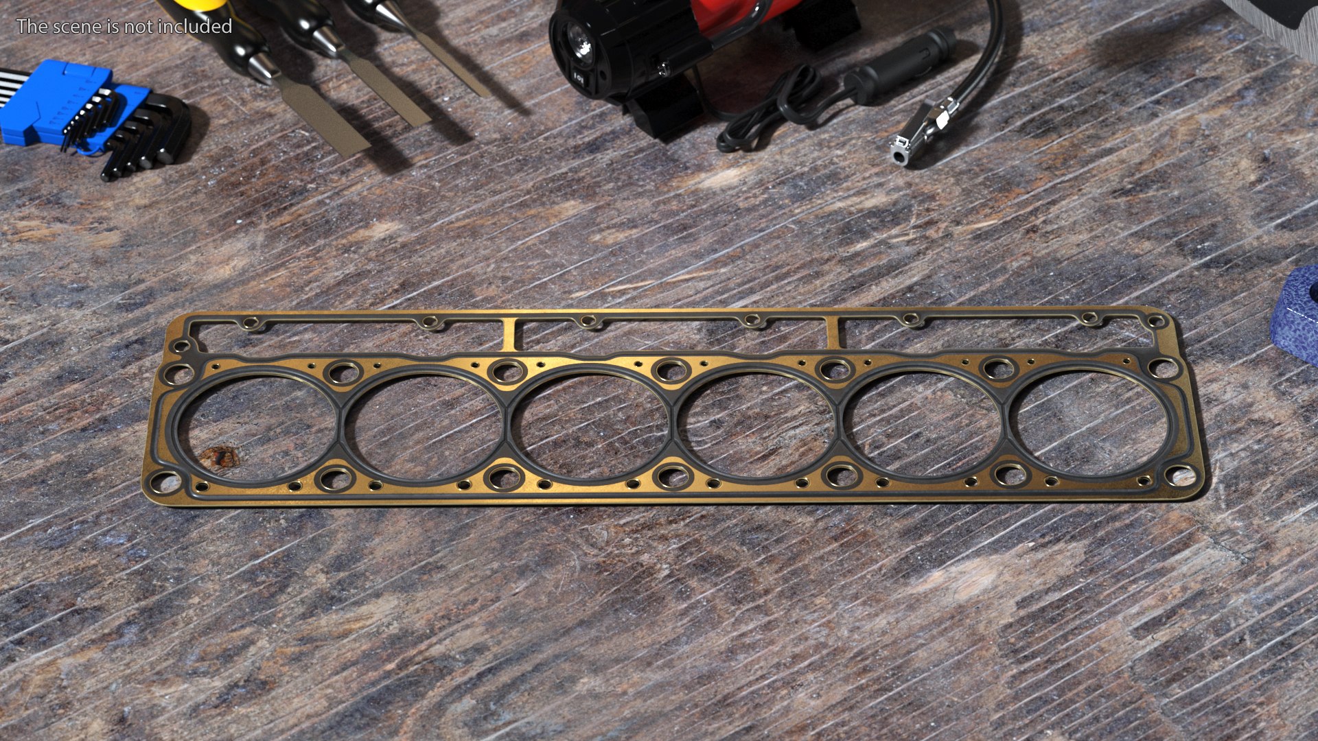 Head Gasket 325D 6 Cylinder Brass model https://p.turbosquid.com/ts-thumb/5Z/HzQKvy/ns/headgasket325d6cylinderbrassvray3dmodel002/jpg/1676954680/1920x1080/fit_q87/ff3f2a6c0b4a078a9e7ca0bc93a350749aaa87e6/headgasket325d6cylinderbrassvray3dmodel002.jpg