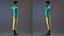 Light Skin Teenager Fashionable Style Rigged for Maya