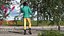 Light Skin Teenager Fashionable Style Rigged for Maya