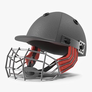 cricket helmet 3d model
