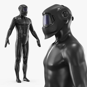 Speedglas G5 02 Welding Helmet 3M on Mannequin model