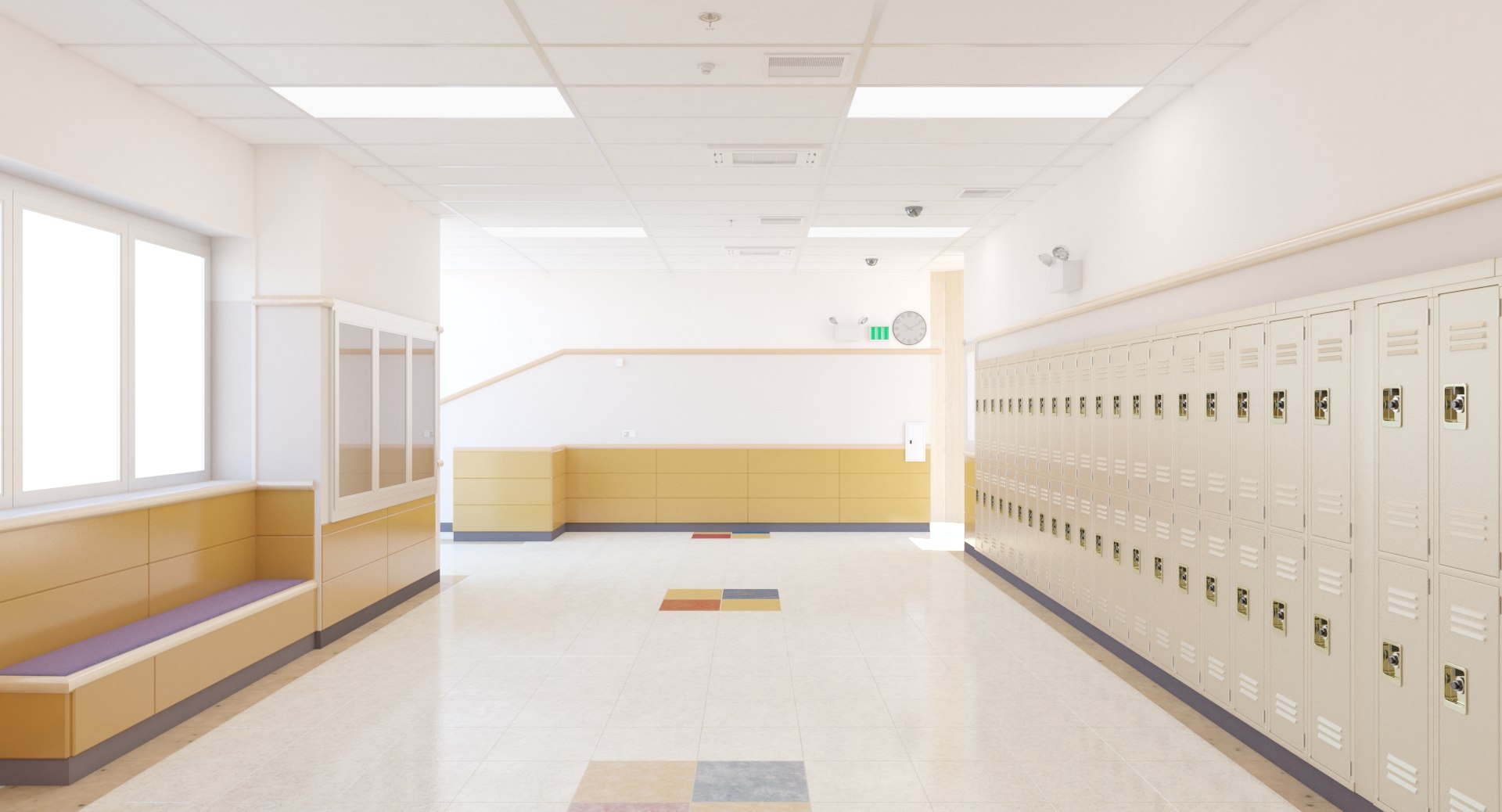3D Model School Room Realistic - TurboSquid 1246666