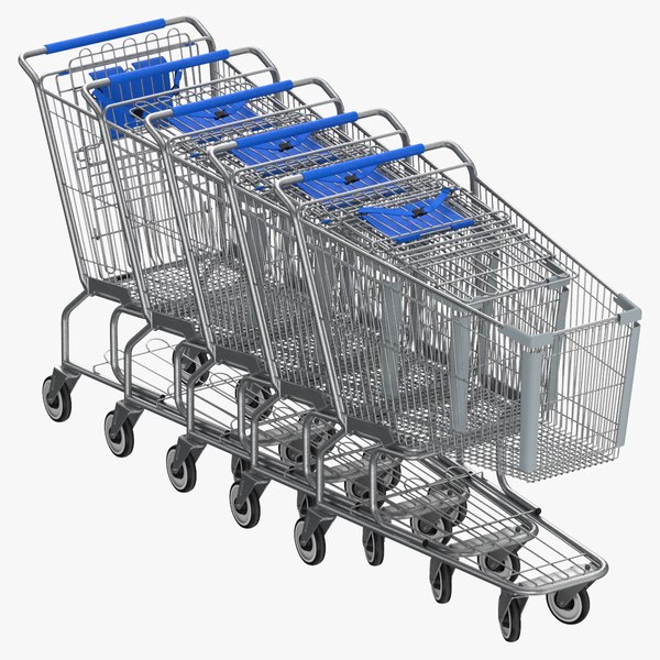 metal shopping carts 01 blue row of 05 001 square 0000 - Produce A Magic Connection With Customers, Leads, And Service Partners Part I