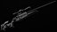 Blaser R93 Sniper Rifle - LowPoly Mobile Ready