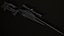Blaser R93 Sniper Rifle - LowPoly Mobile Ready