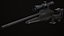 Blaser R93 Sniper Rifle - LowPoly Mobile Ready